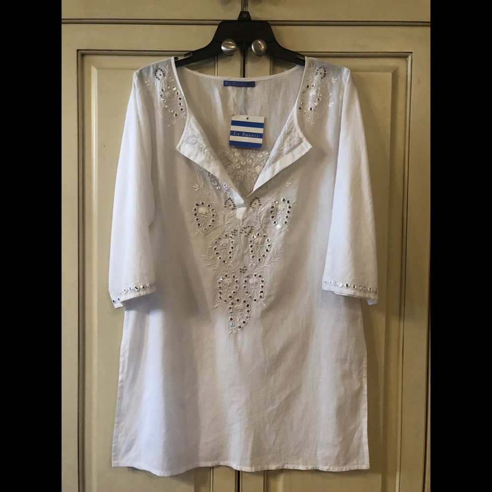 Le Soleil Top, Size Large, New with Tags